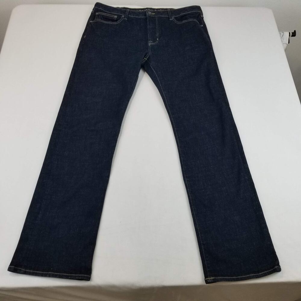 American Eagle Outfitters Jeans Mens 38x36 Blue Original Boot Bootcut Denim AE